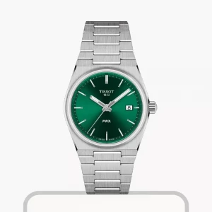 Tissot PRX Swiss Quartz 35mm Green Dial Unisex Watch